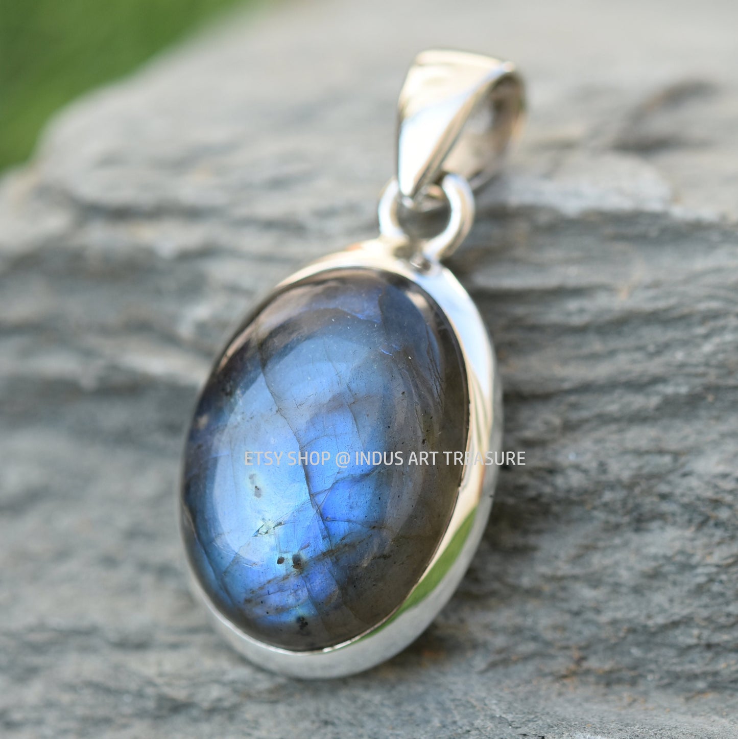 Blue Labradorite Pendant
