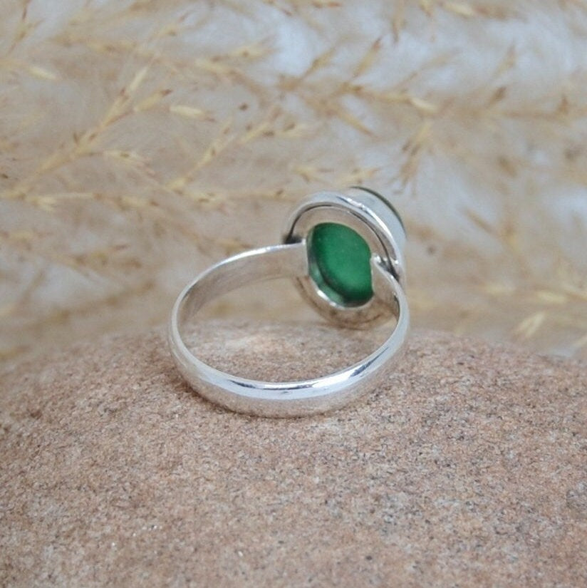 Healing Jade Stone Ring,