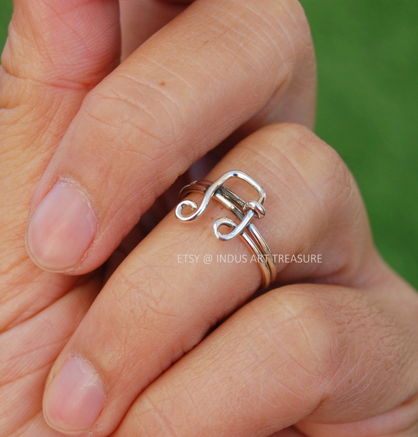 Music Note Clef Ring