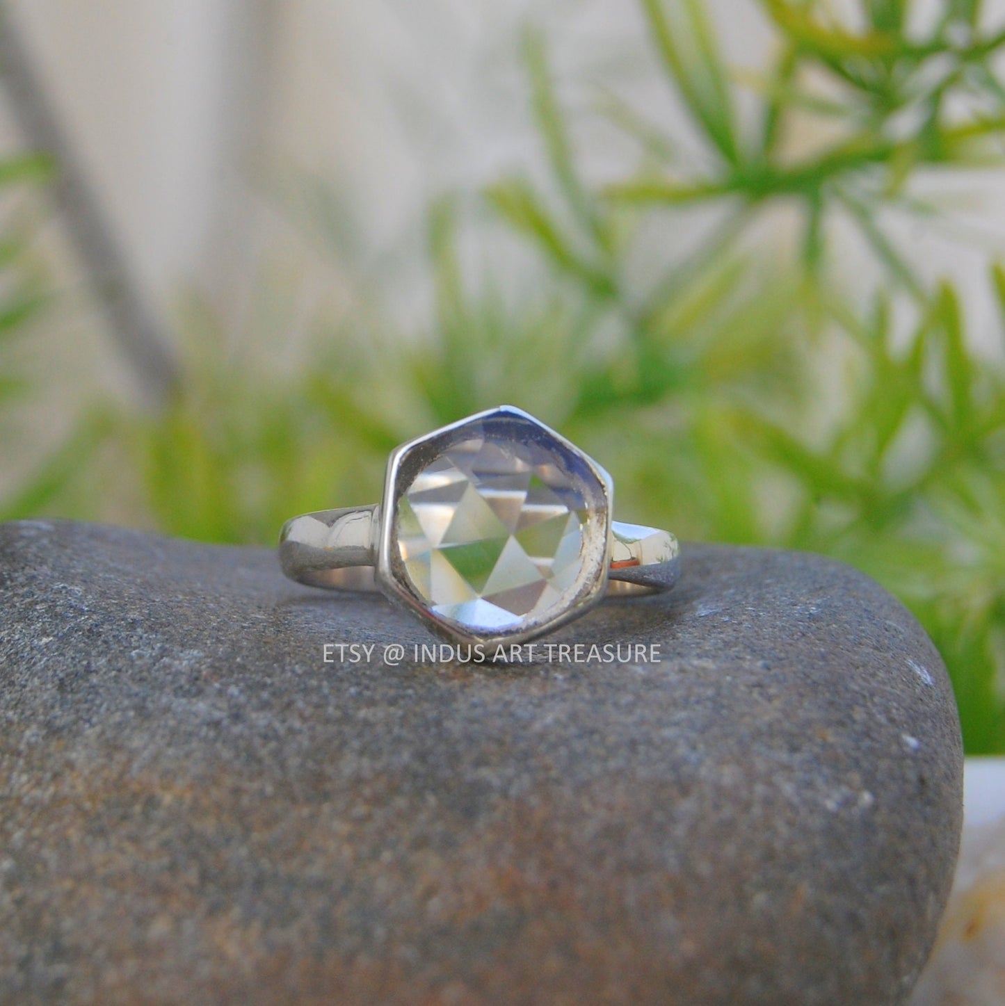 Clear Crystal Ring