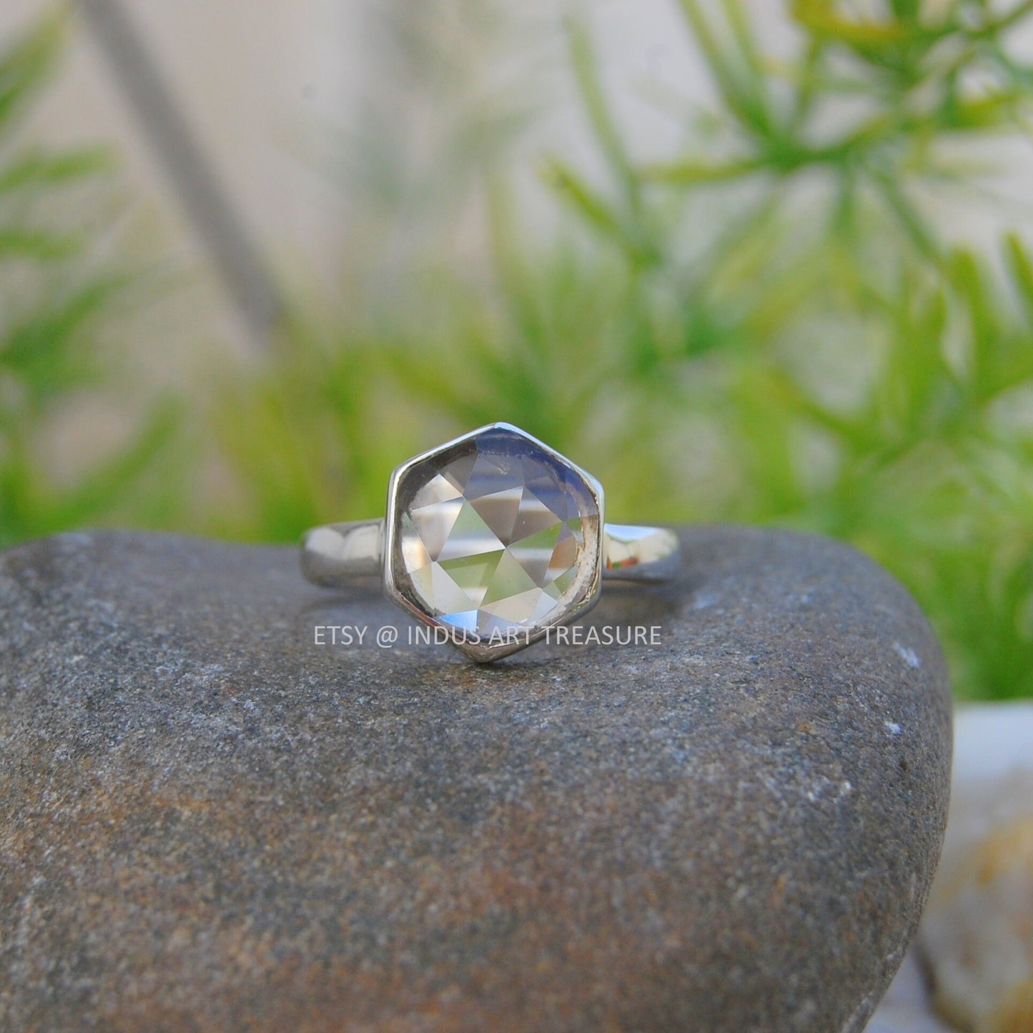 Clear Crystal Ring