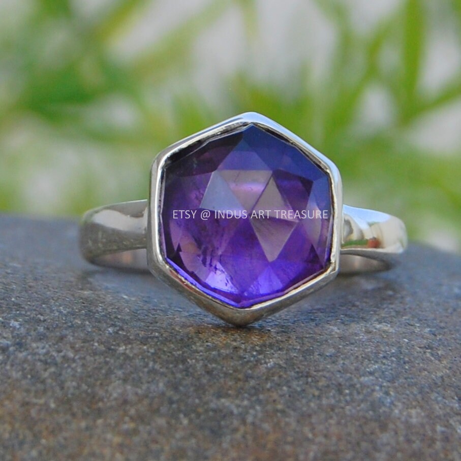 Blue Iolite Ring