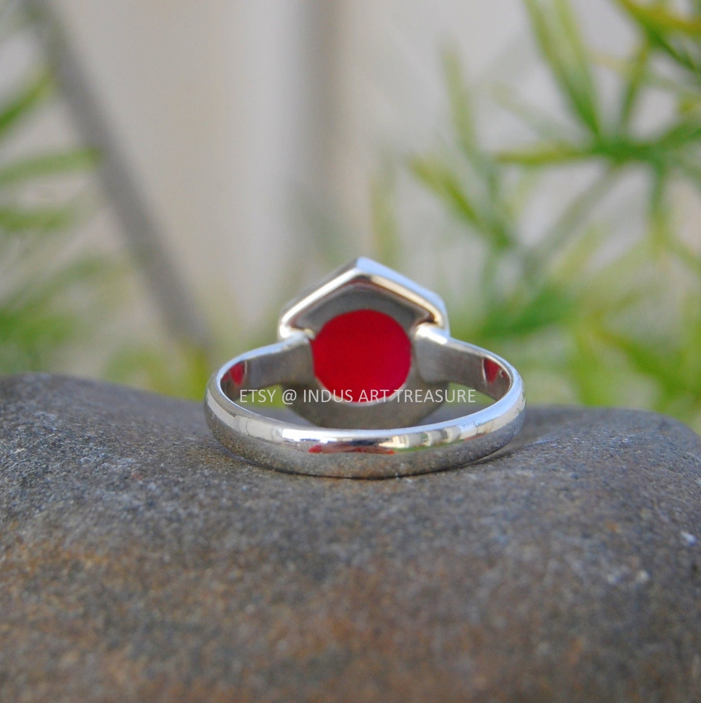 Palm Ruby Ring