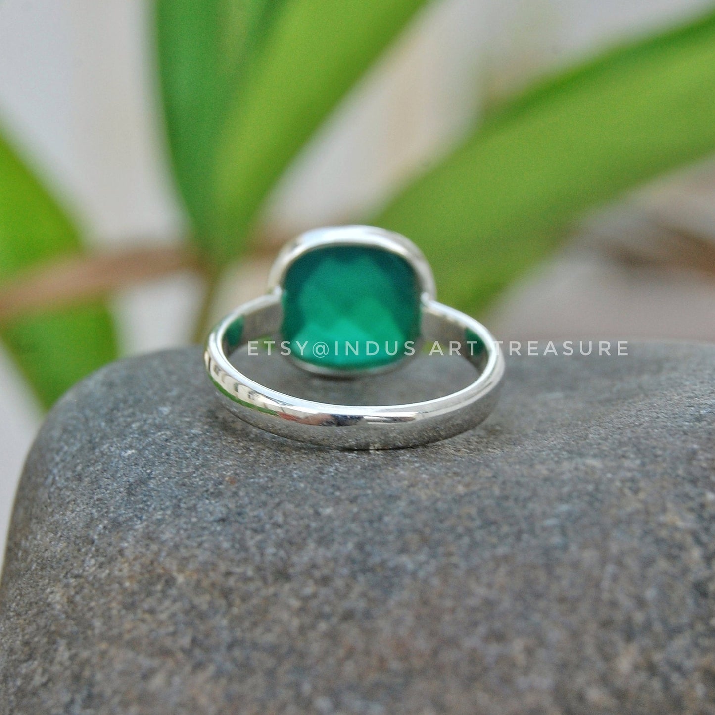 Green Onyx Ring