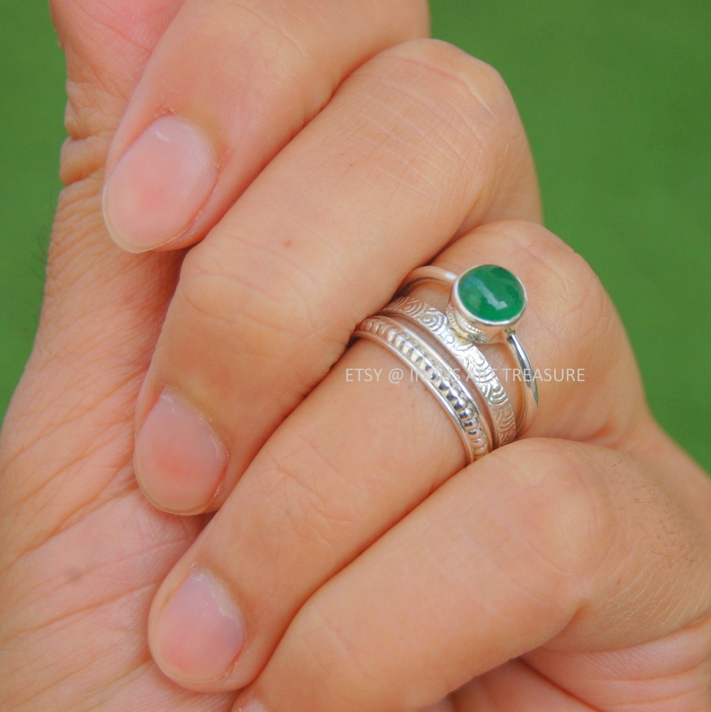 Jade Stacking Ring
