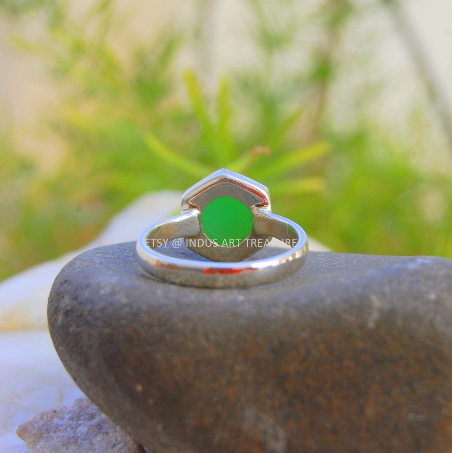 Chrysoprase Ring
