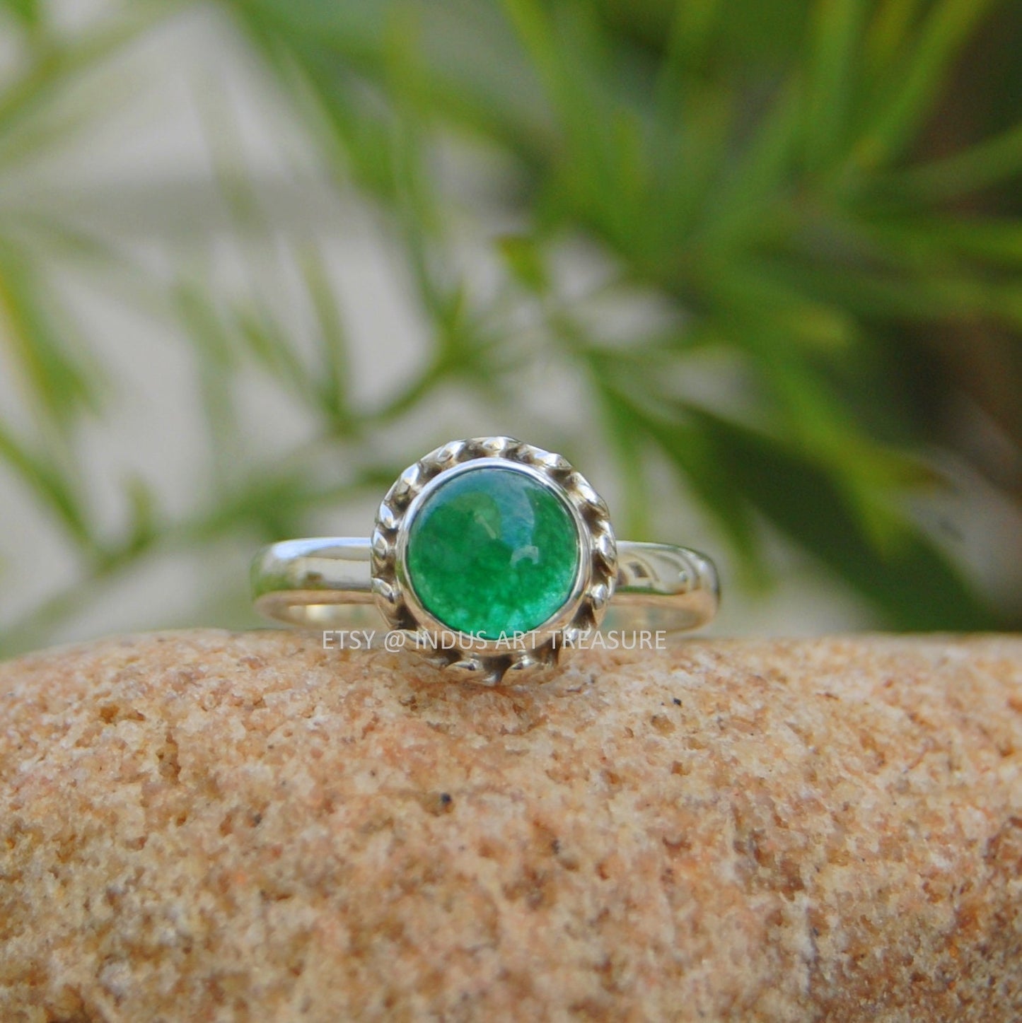 Healing Jade Stone Ring