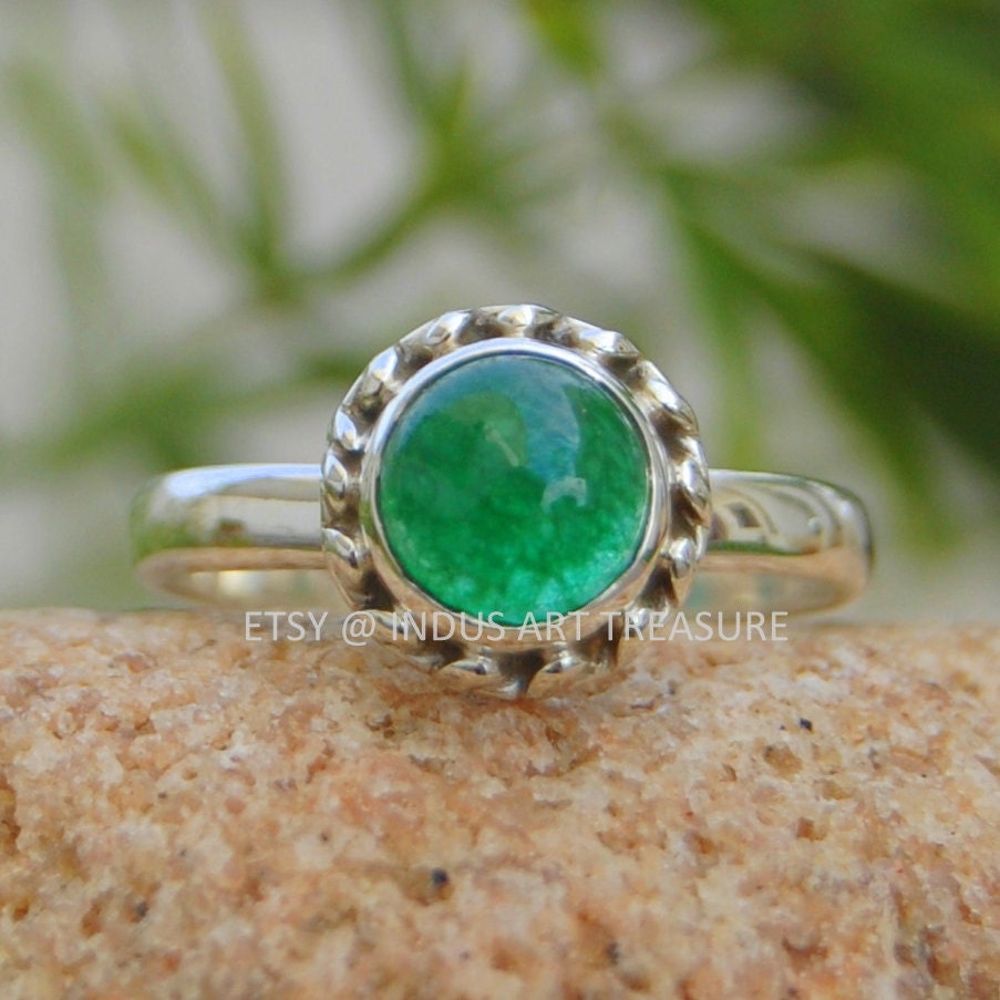 Healing Jade Stone Ring