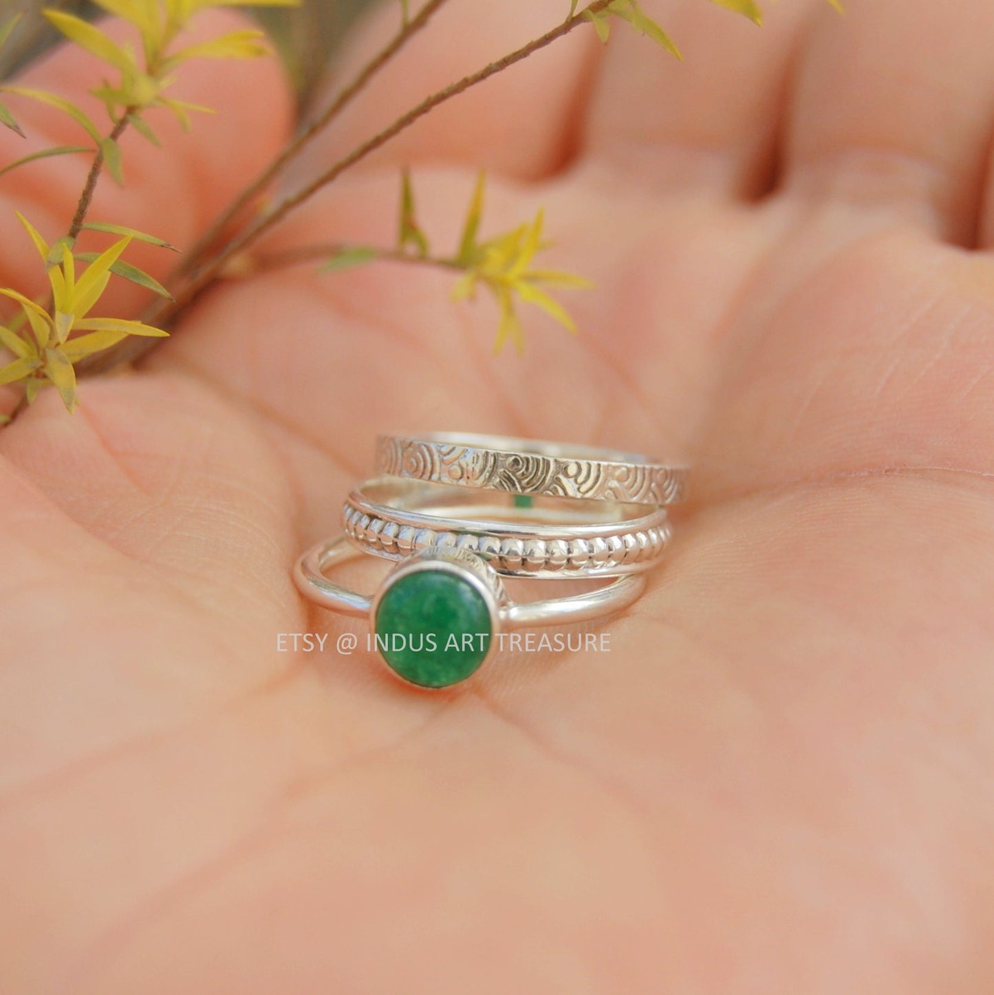 Jade Stacking Ring