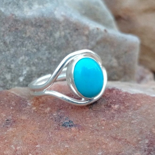 Turquoise Simple Ring