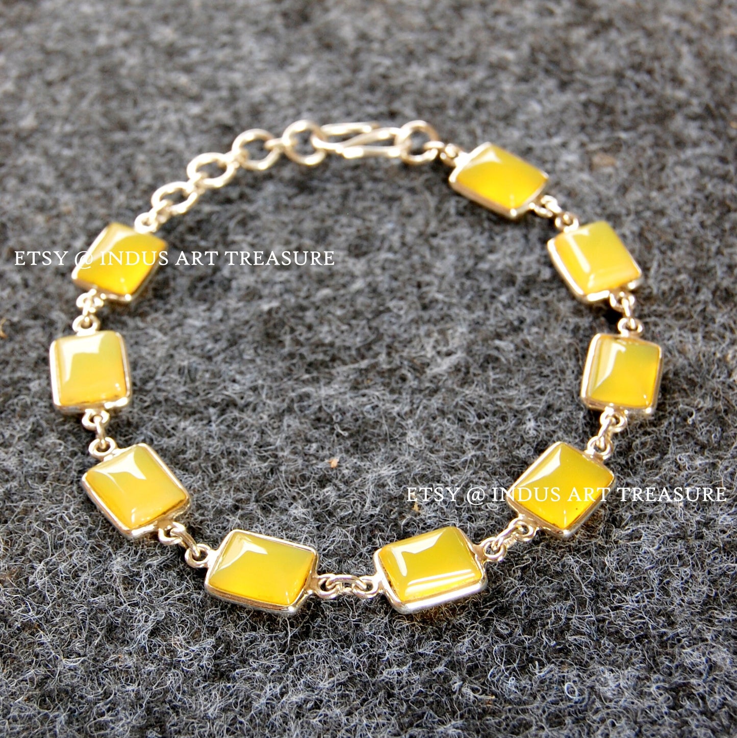 Yellow Onyx Bracelet