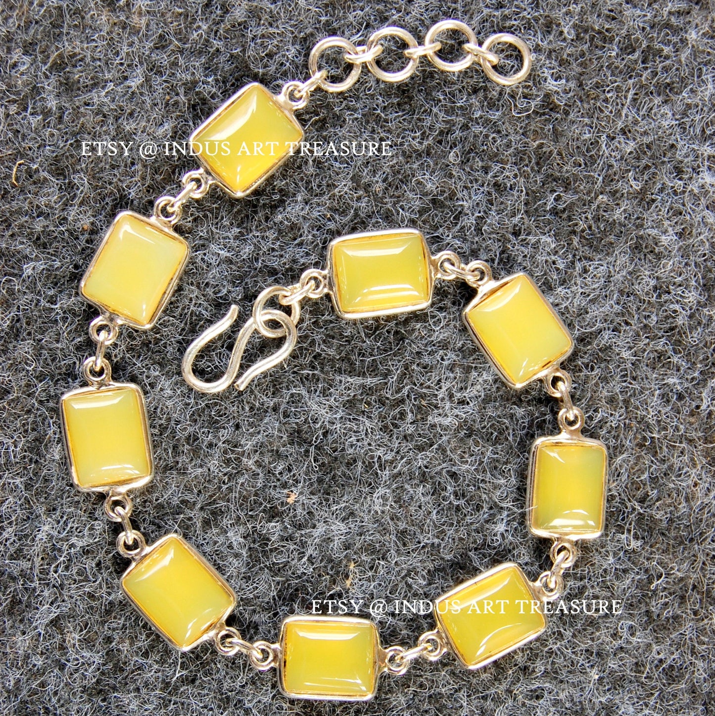 Yellow Onyx Bracelet