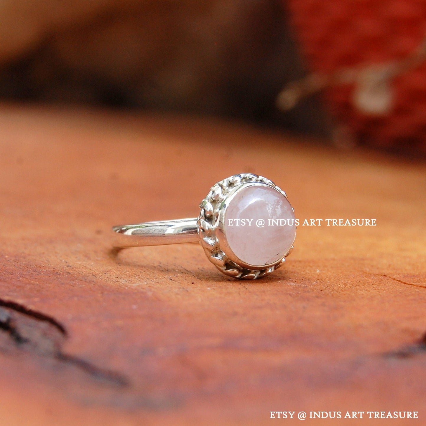 Rose Quartz Ring