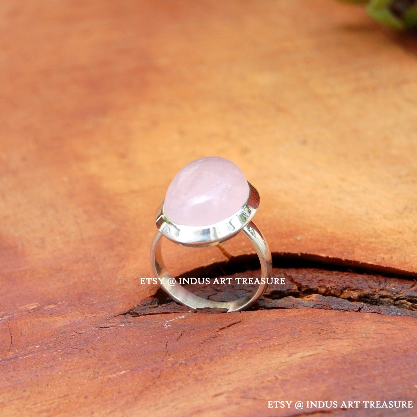 Rose Quartz Ring