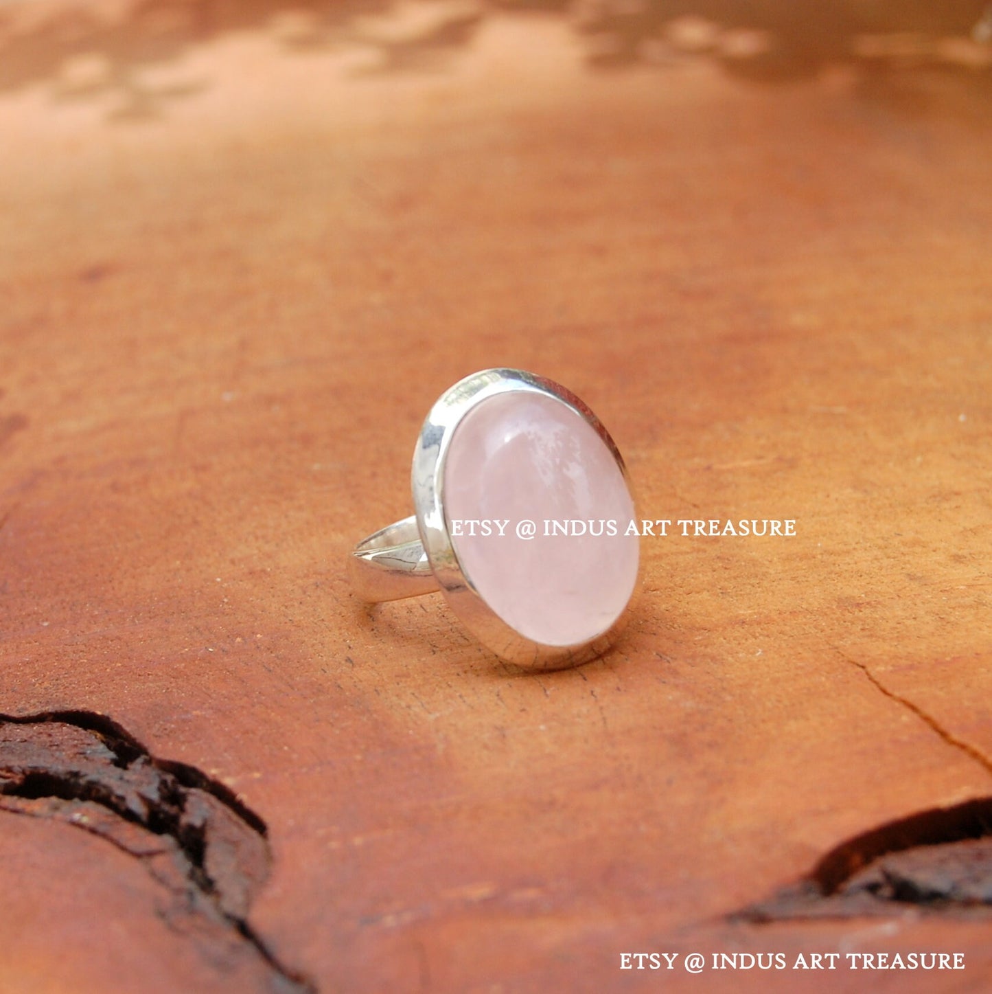 Rose Quartz Ring