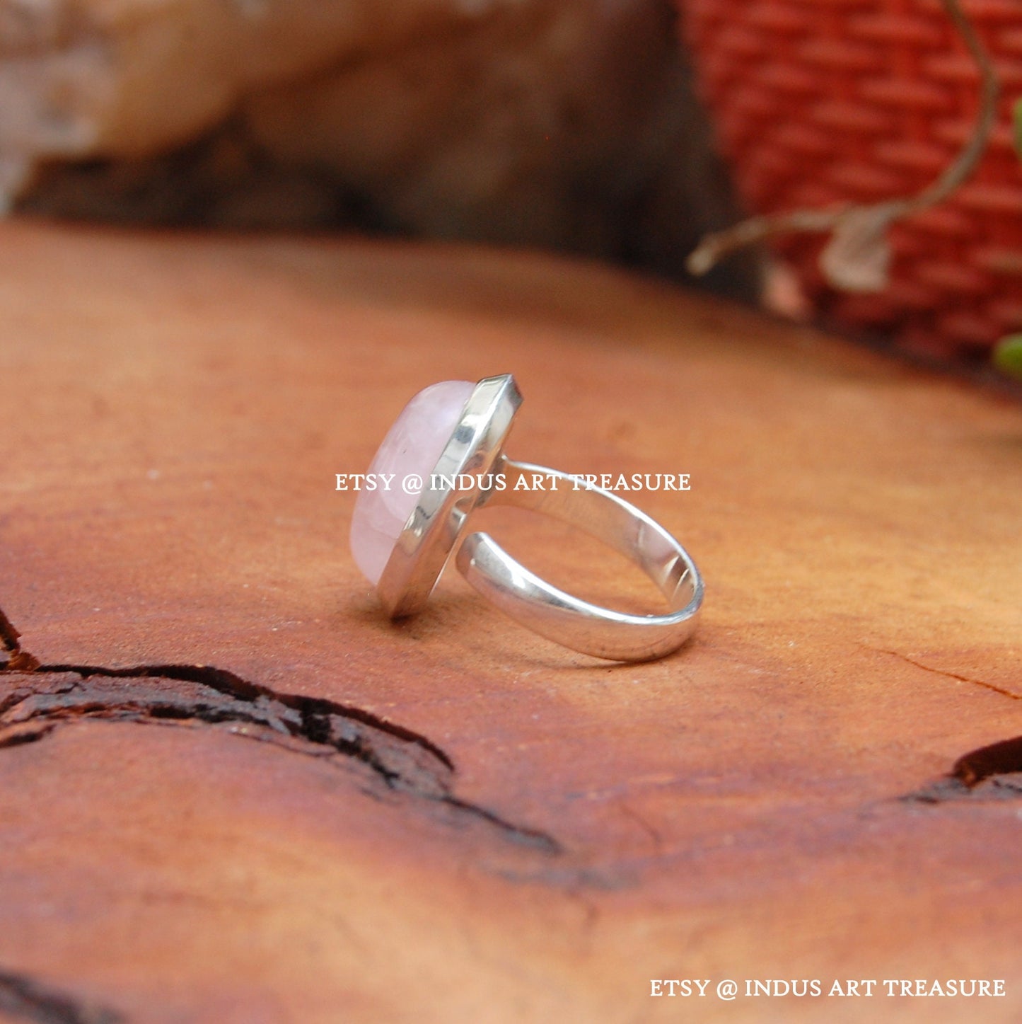Rose Quartz Ring