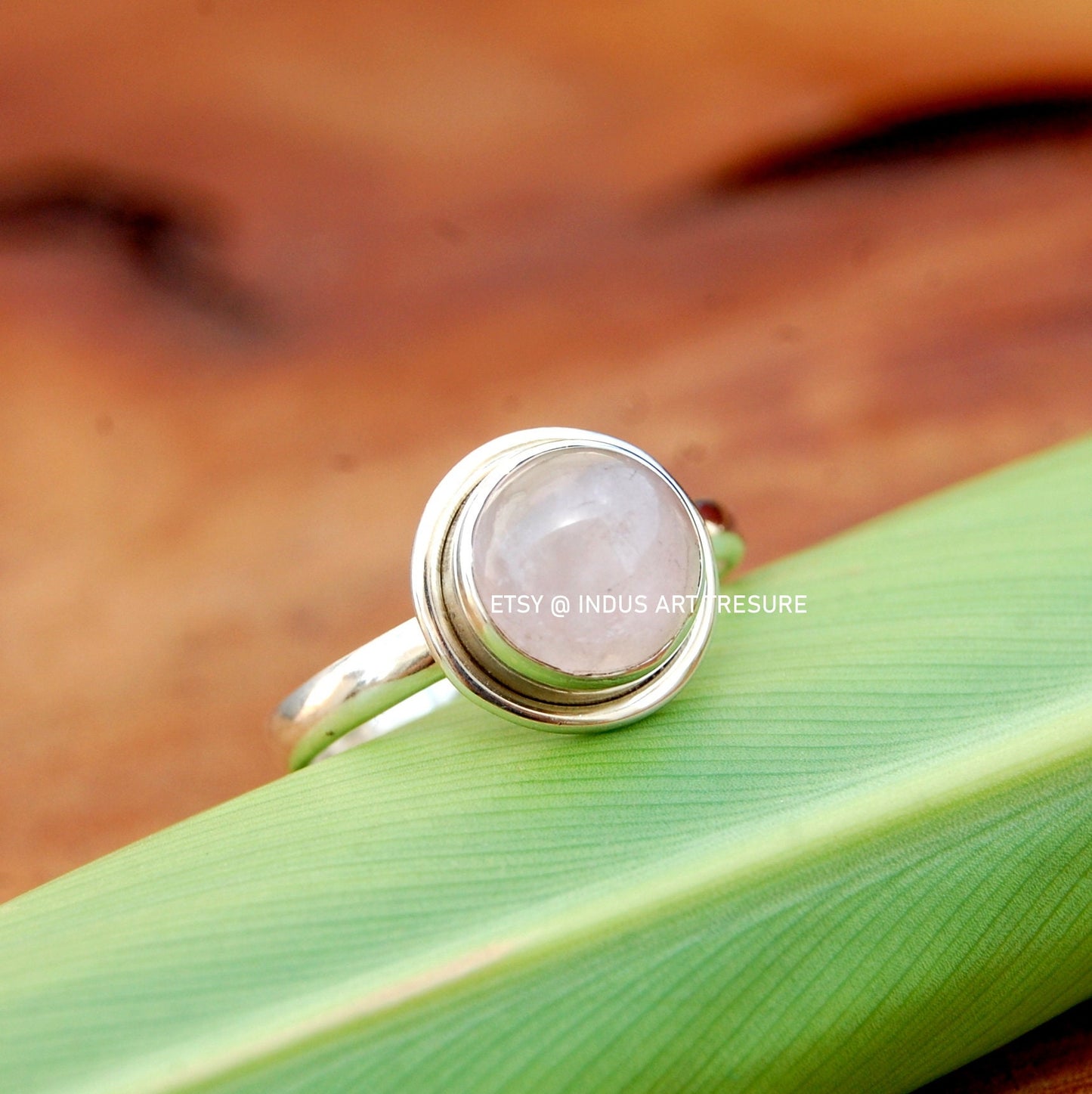 Rose Quartz Ring