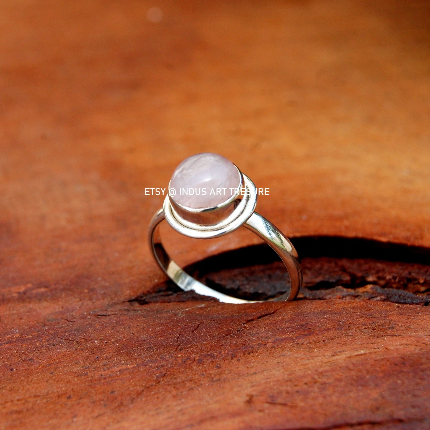 Rose Quartz Ring