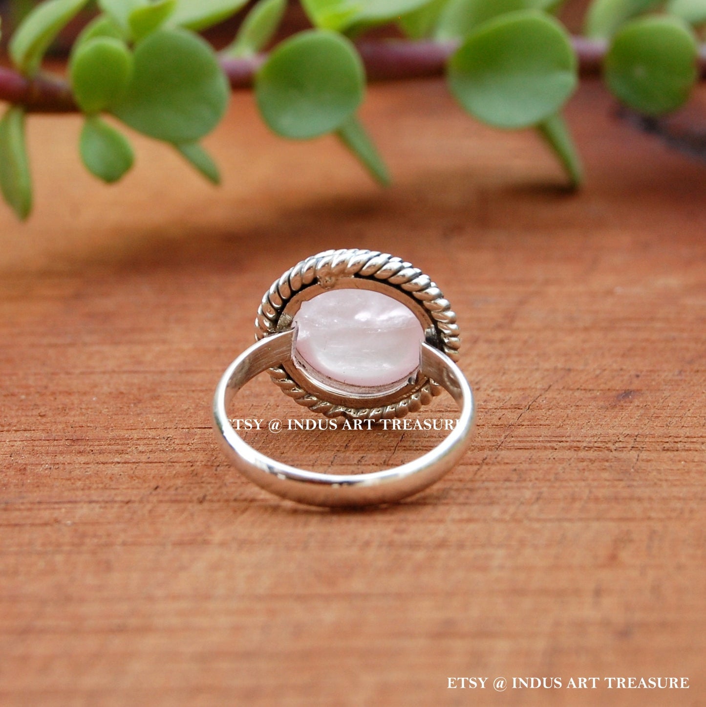 Rose Quartz Ring