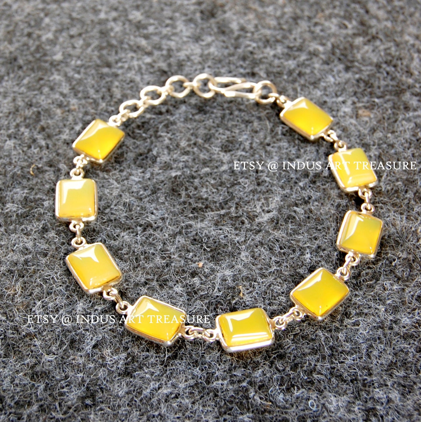 Yellow Onyx Bracelet