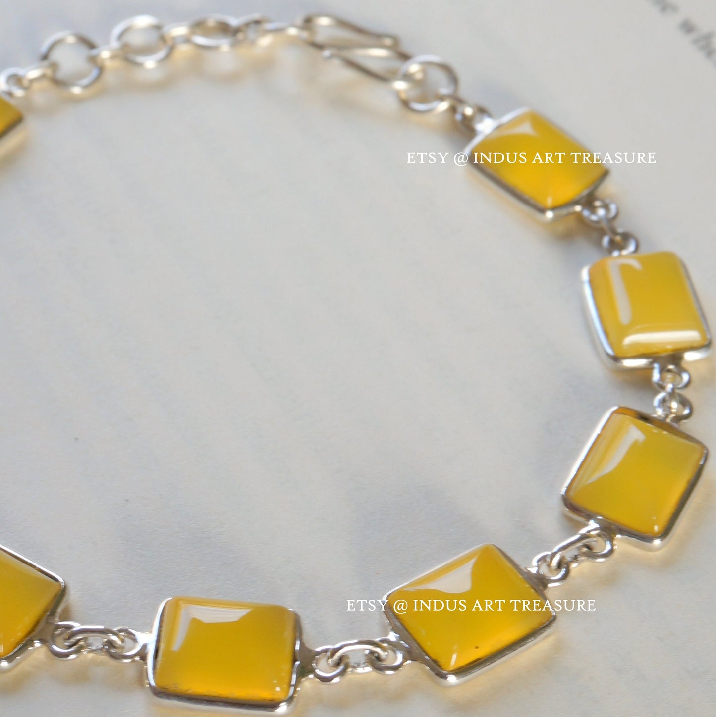Yellow Onyx Bracelet
