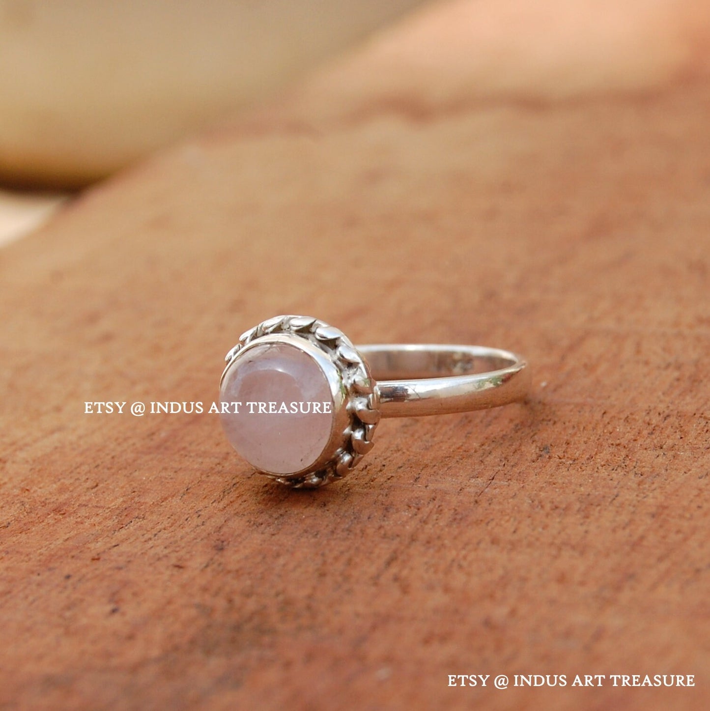 Rose Quartz Ring