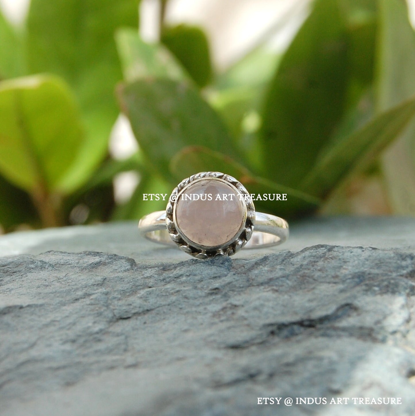 Rose Quartz Ring