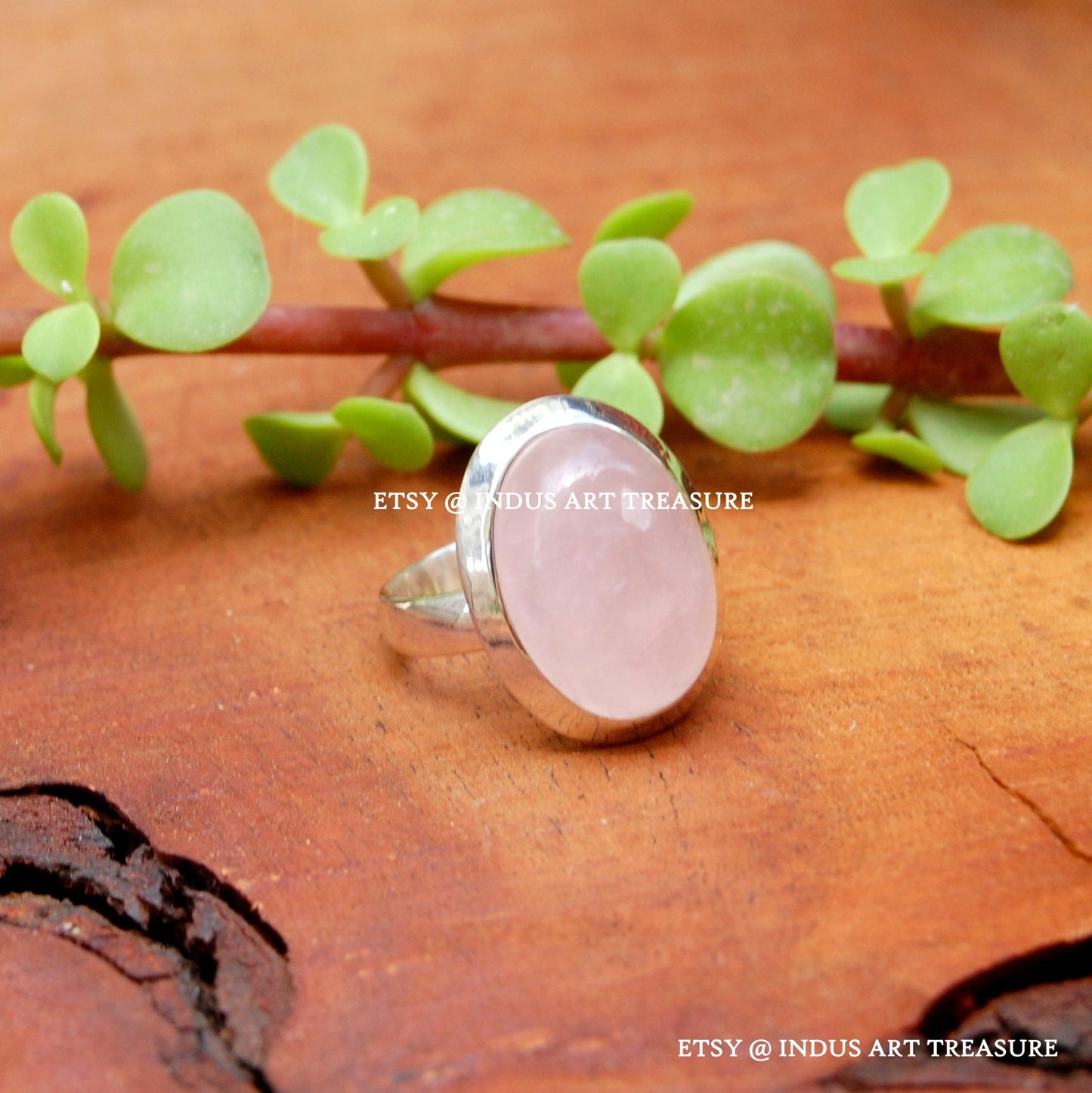 Rose Quartz Ring