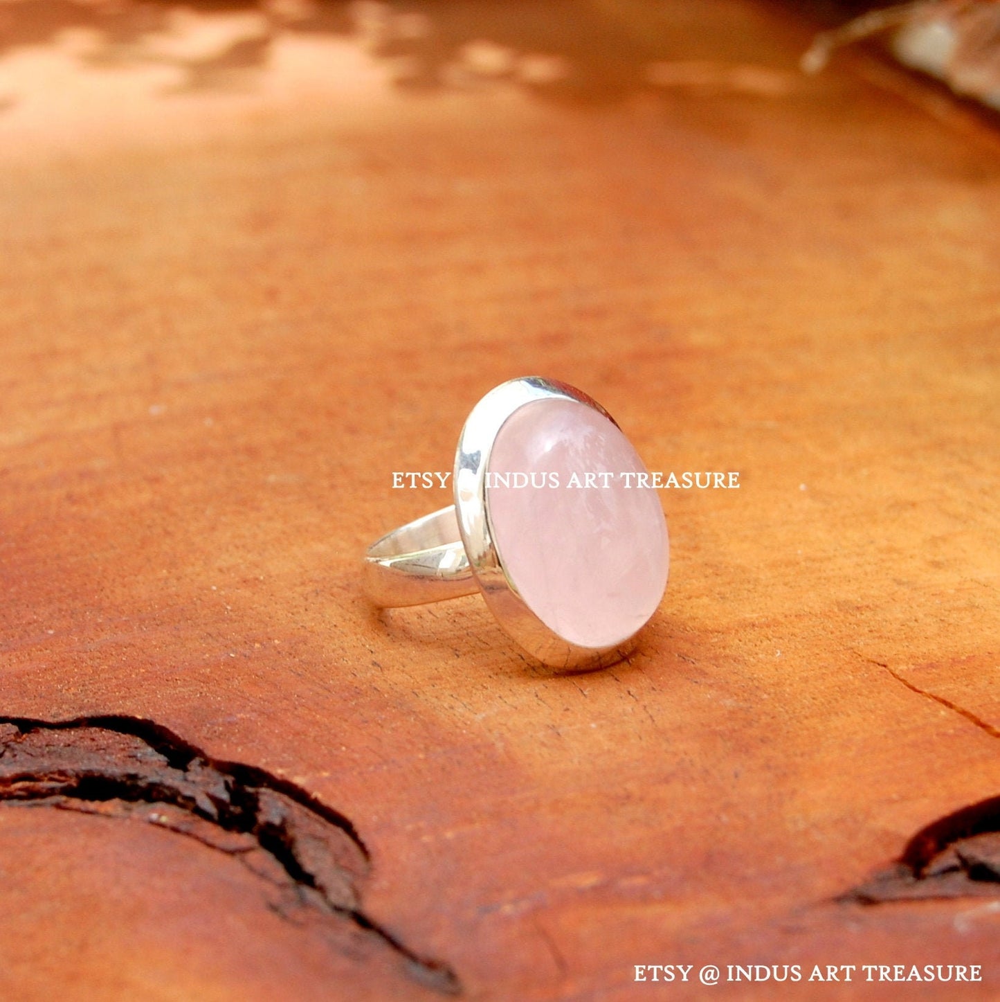 Rose Quartz Ring