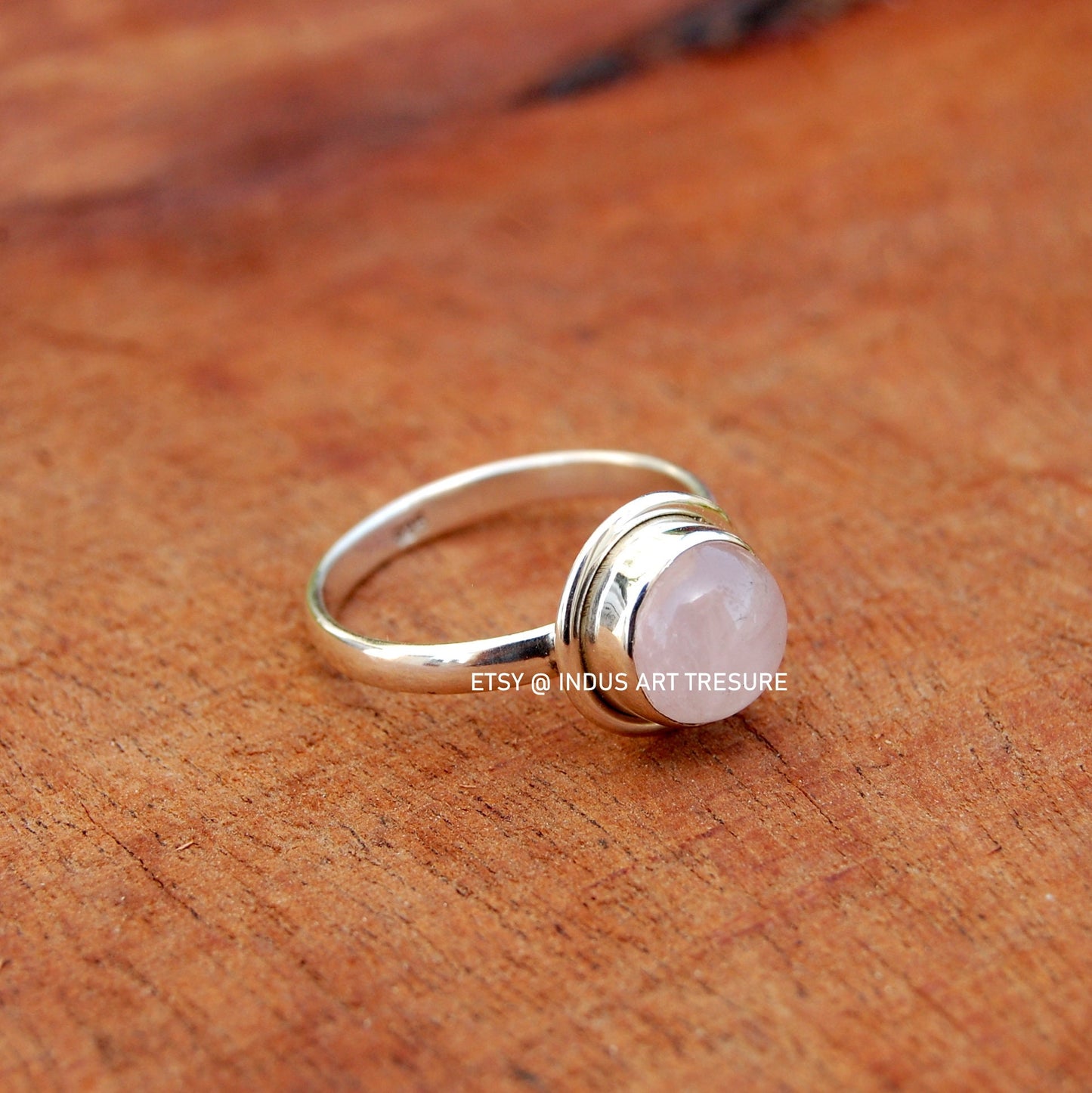 Rose Quartz Ring