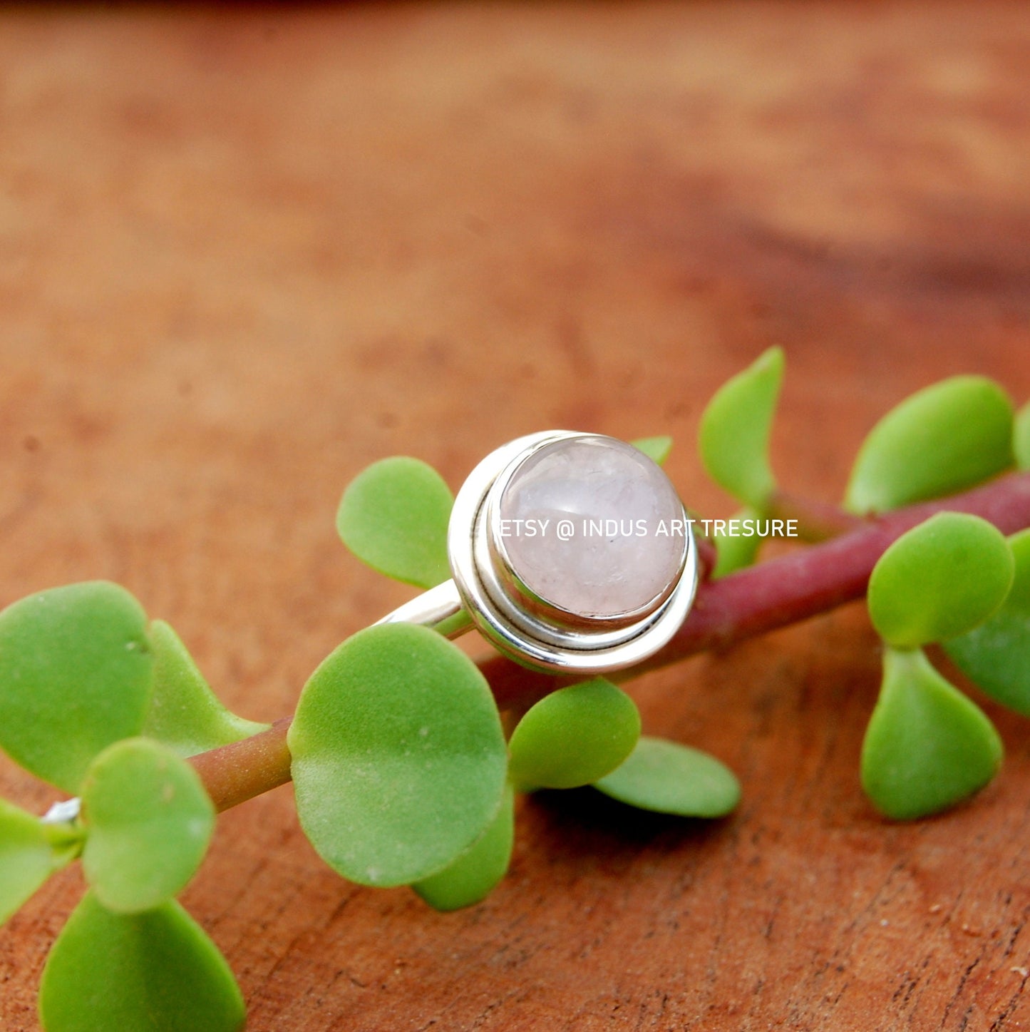 Rose Quartz Ring