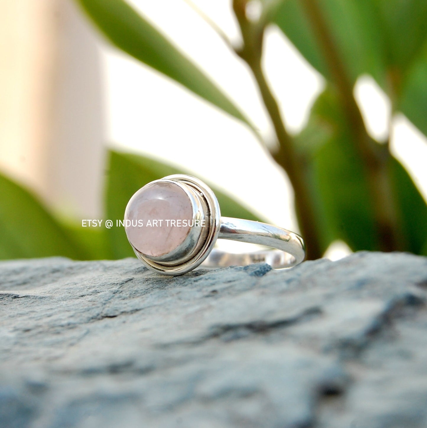 Rose Quartz Ring