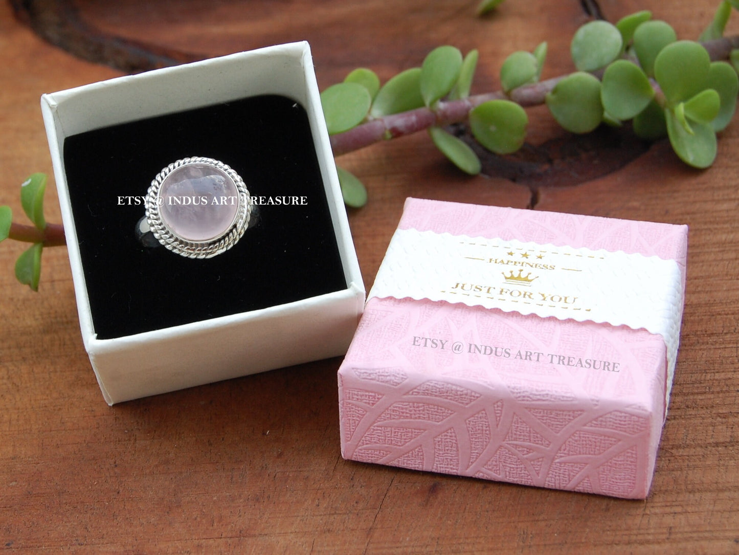 Rose Quartz Ring