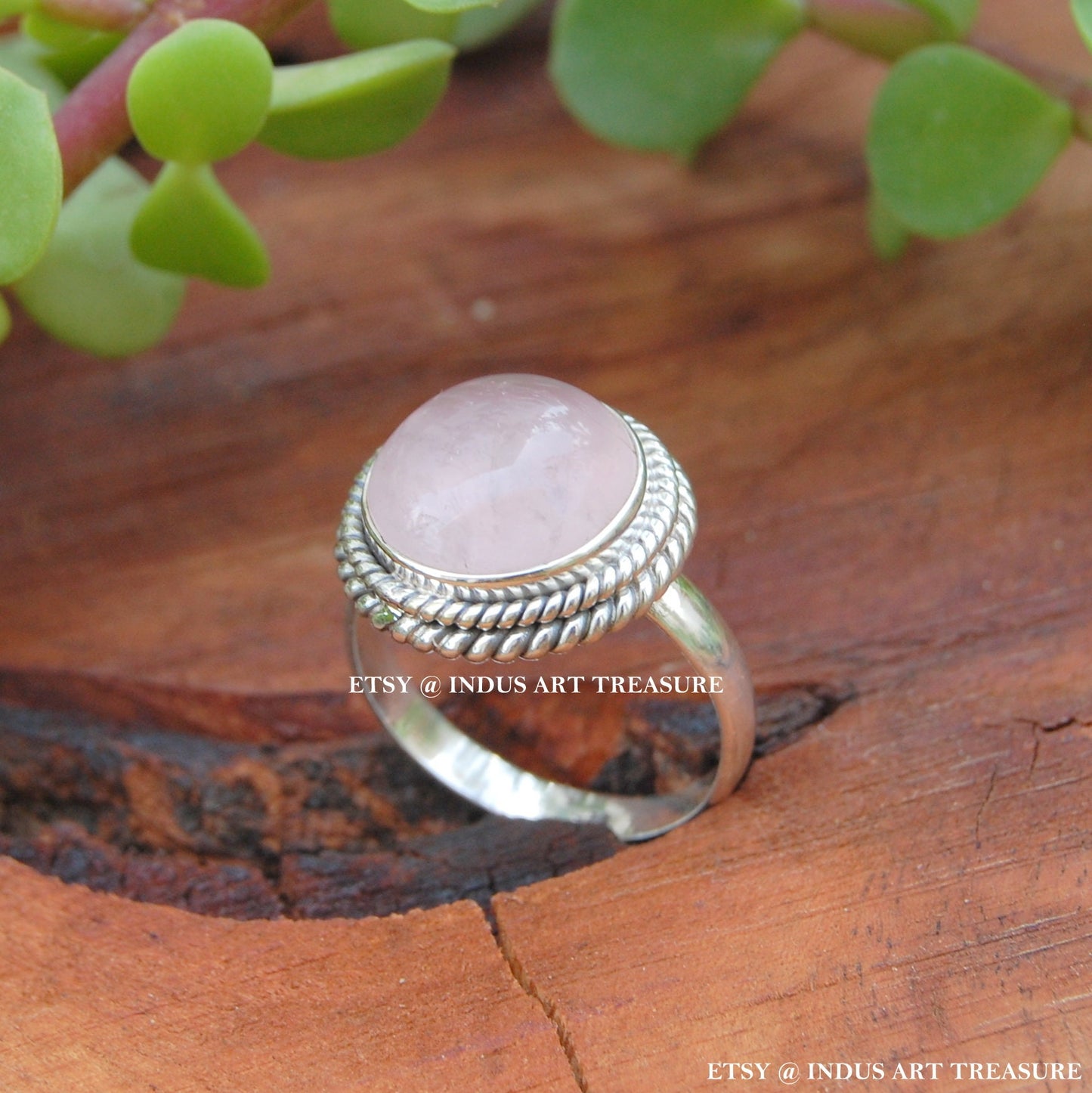 Rose Quartz Ring