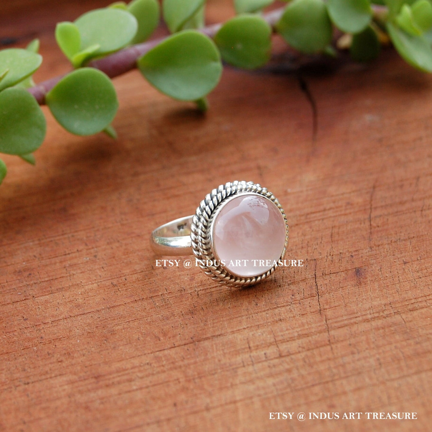 Rose Quartz Ring