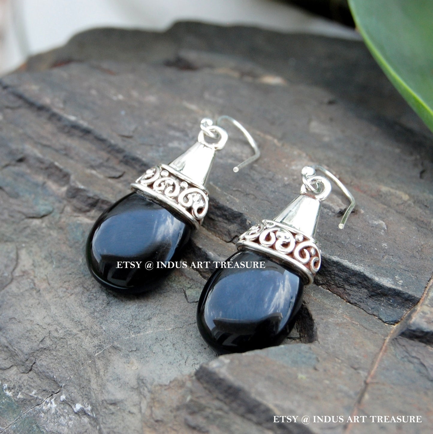 Black Onyx DropEarrings