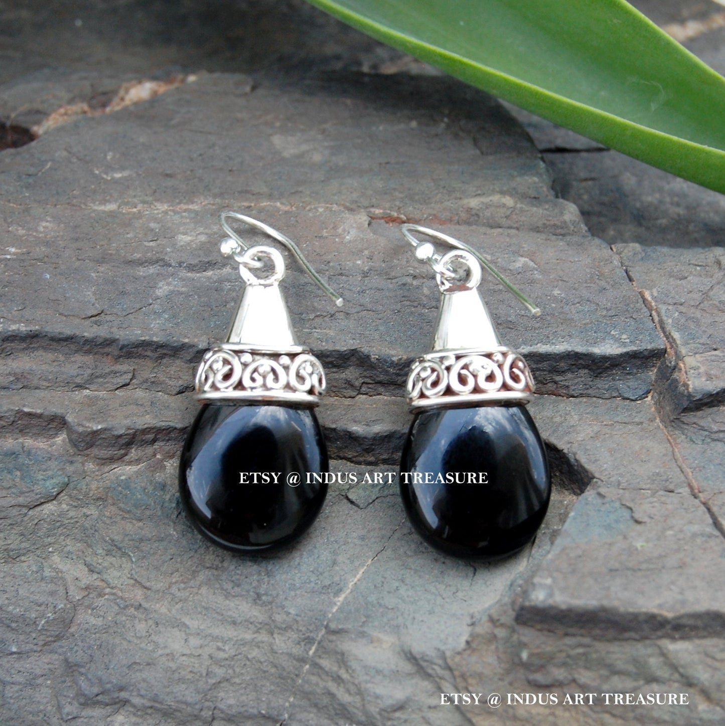Black Onyx DropEarrings