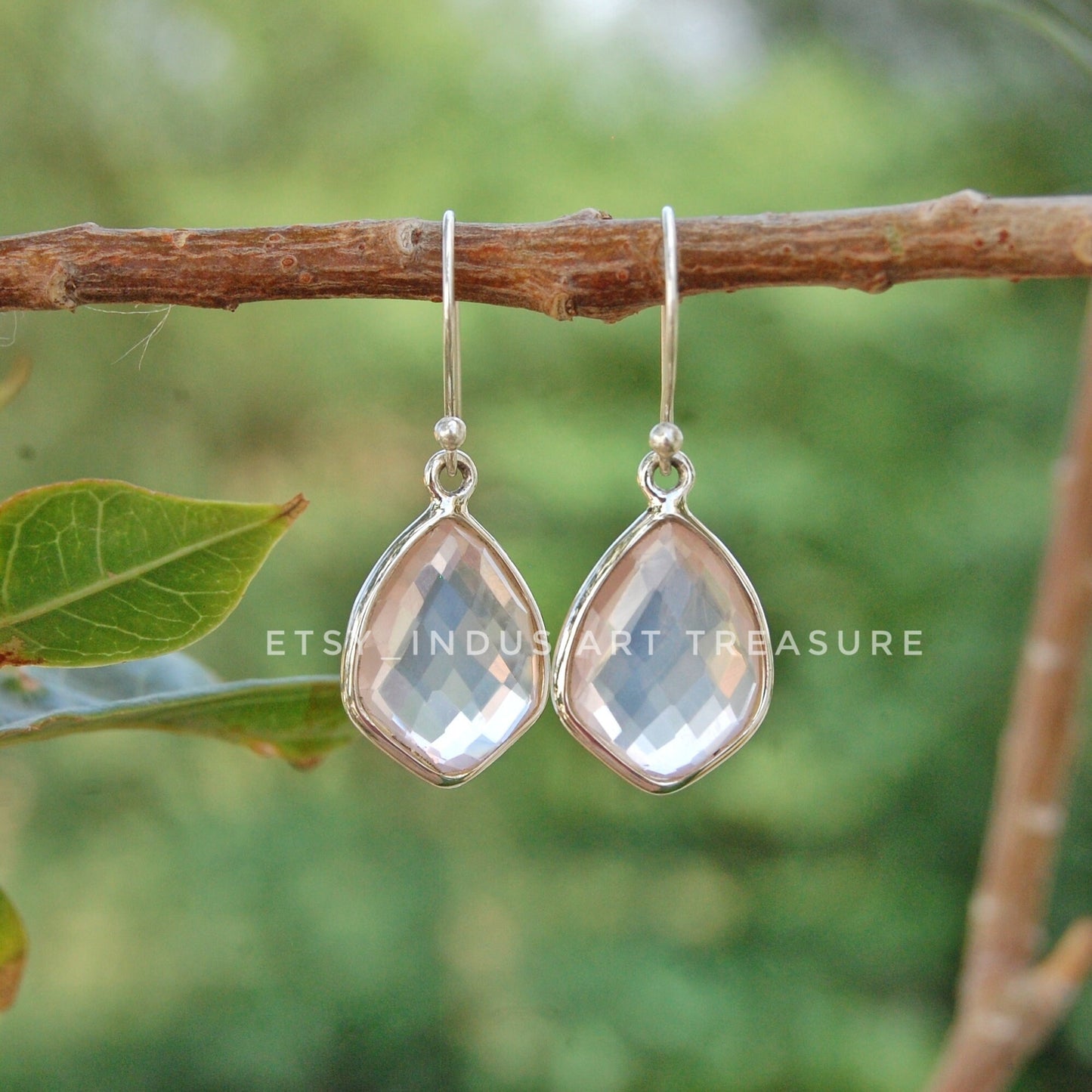 Rainbow Moonstone Earrings