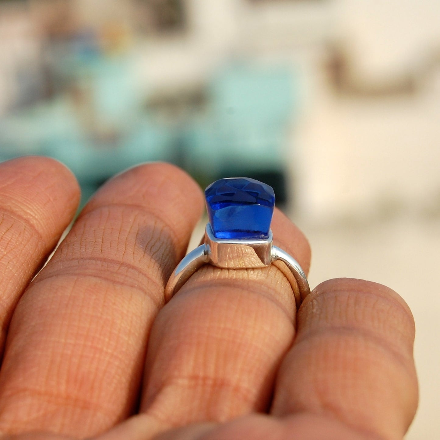 Blue Sapphire Ring
