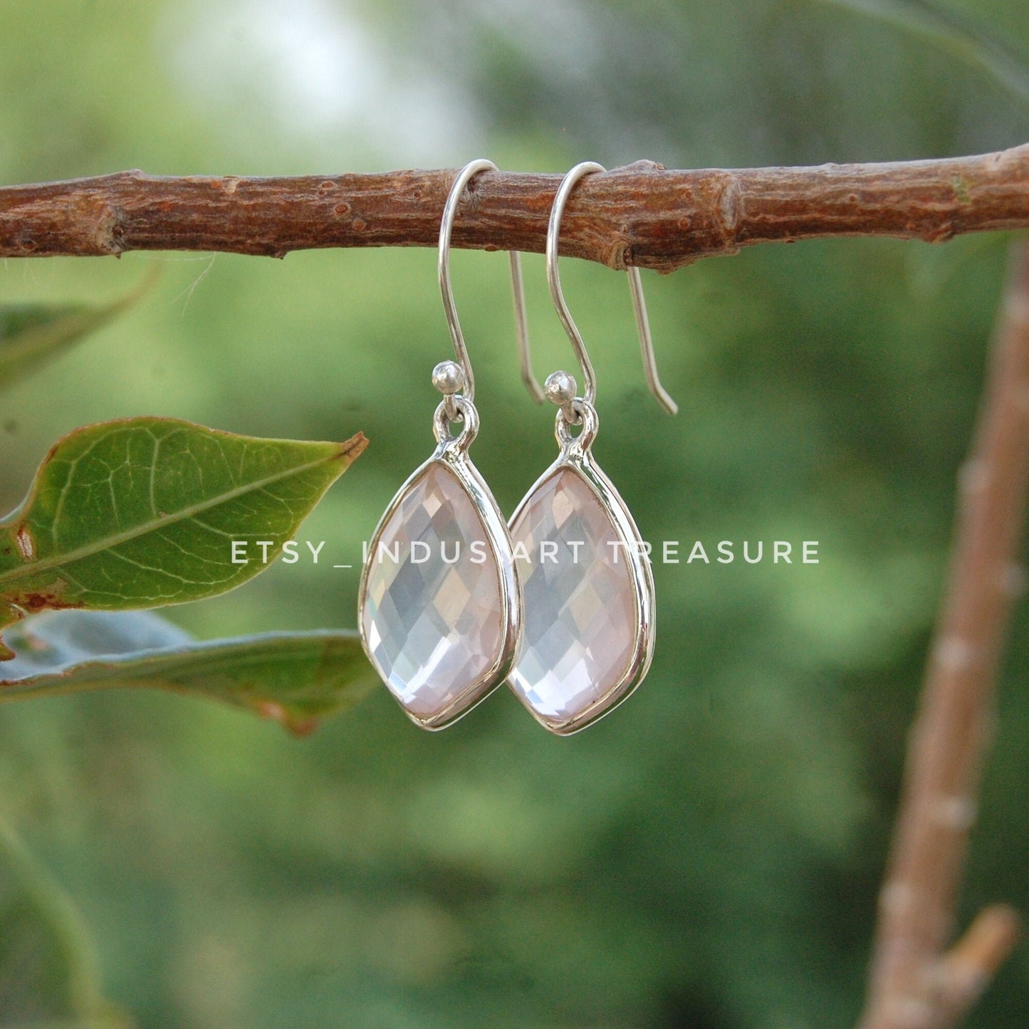 Rainbow Moonstone Earrings