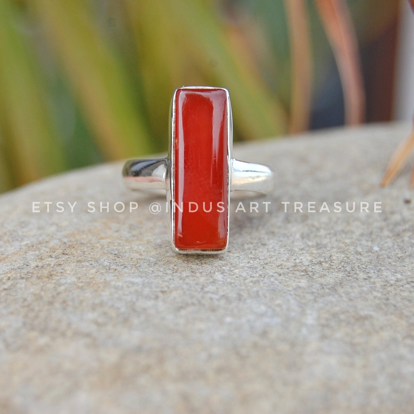 Carnelian Unisex Ring