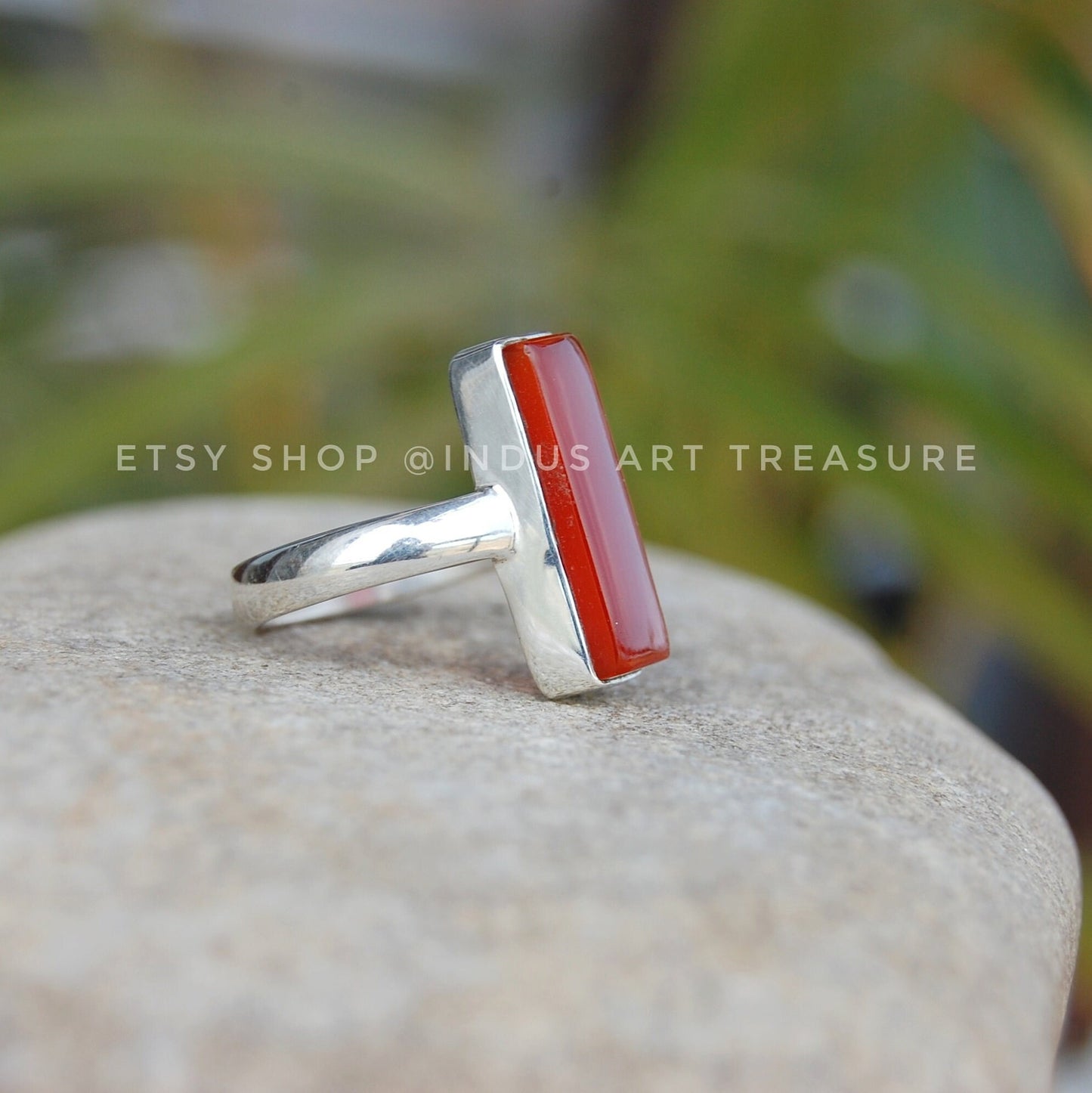 Carnelian Unisex Ring