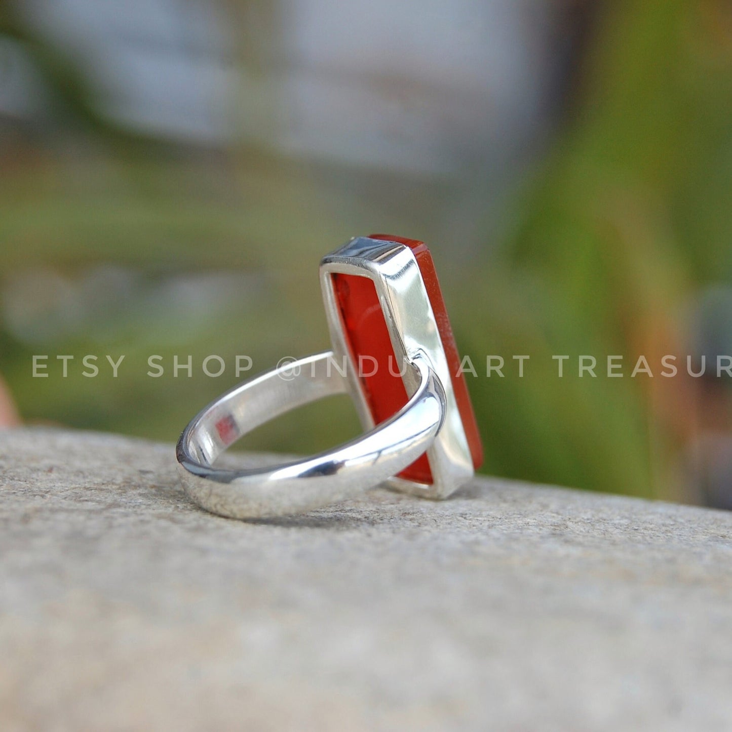 Carnelian Unisex Ring