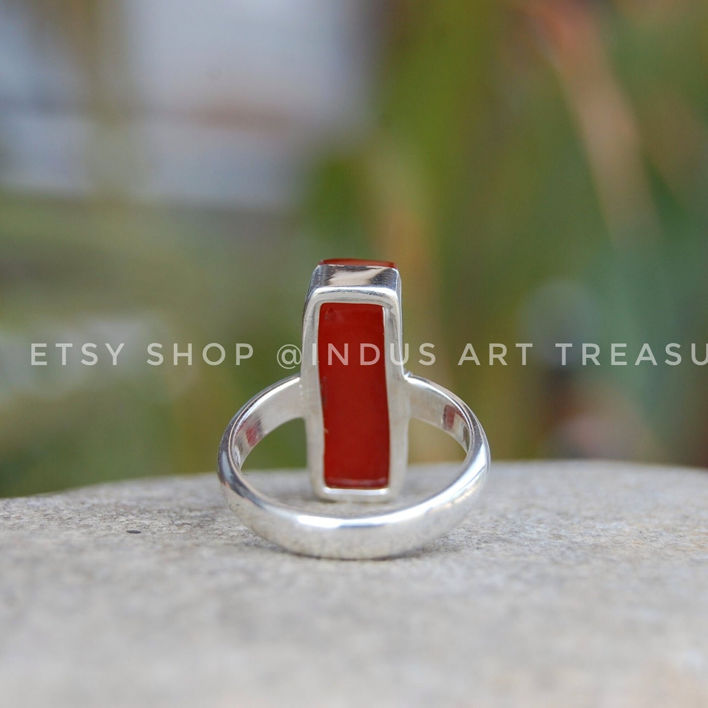 Carnelian Unisex Ring