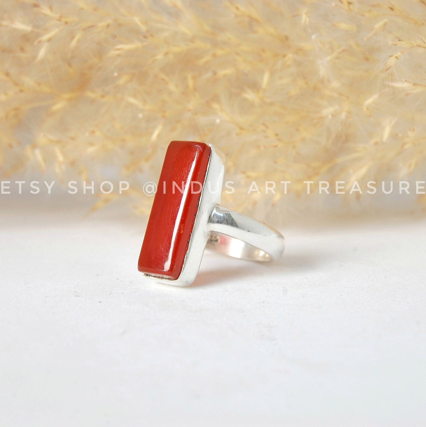 Carnelian Unisex Ring