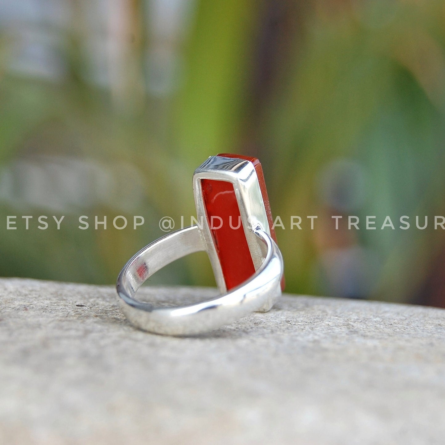 Carnelian Unisex Ring