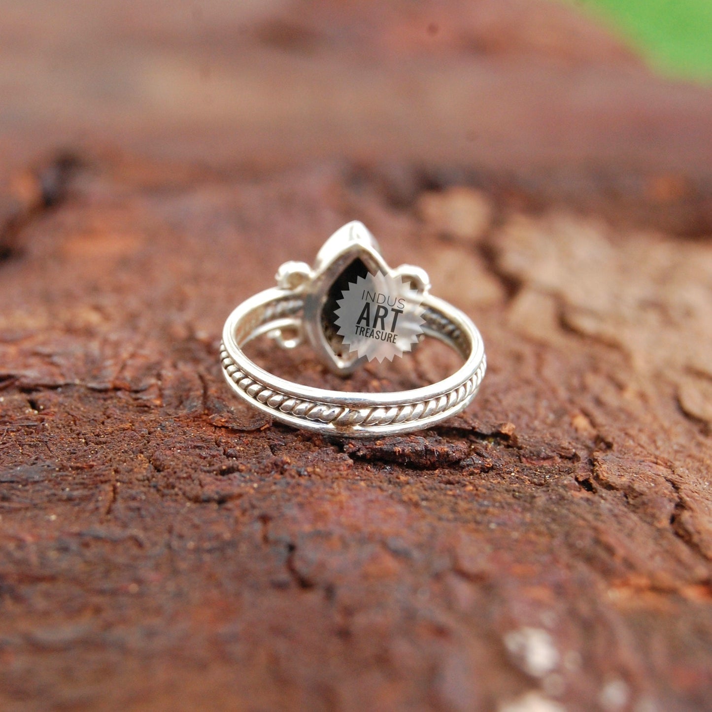 Black Onyx Boho Ring