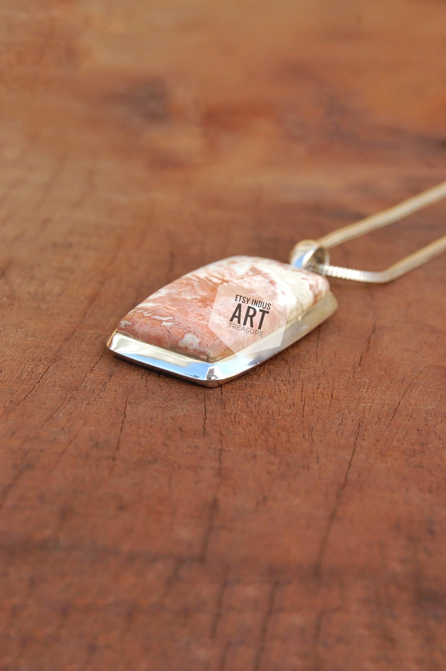 Rosetta Jasper Statement Pendant