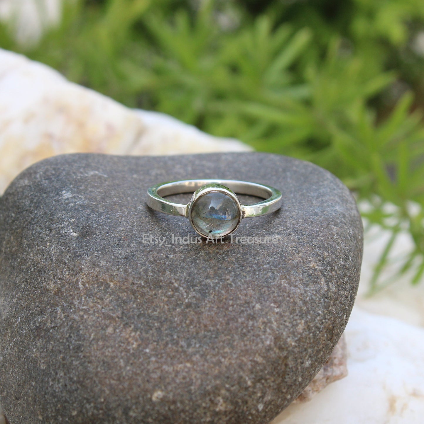 Blue Labradorite Ring