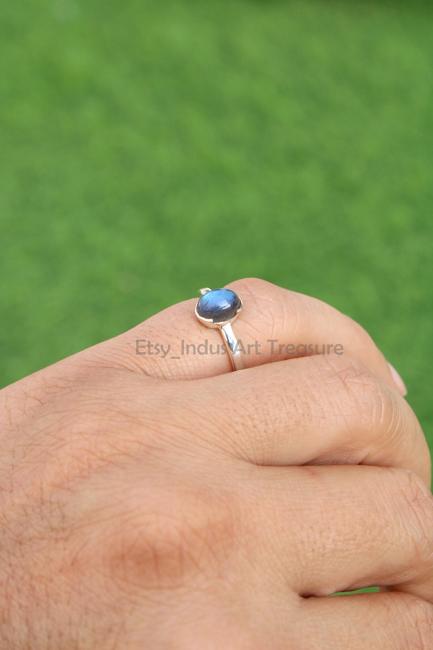 Labradorite Stacking Ring Set